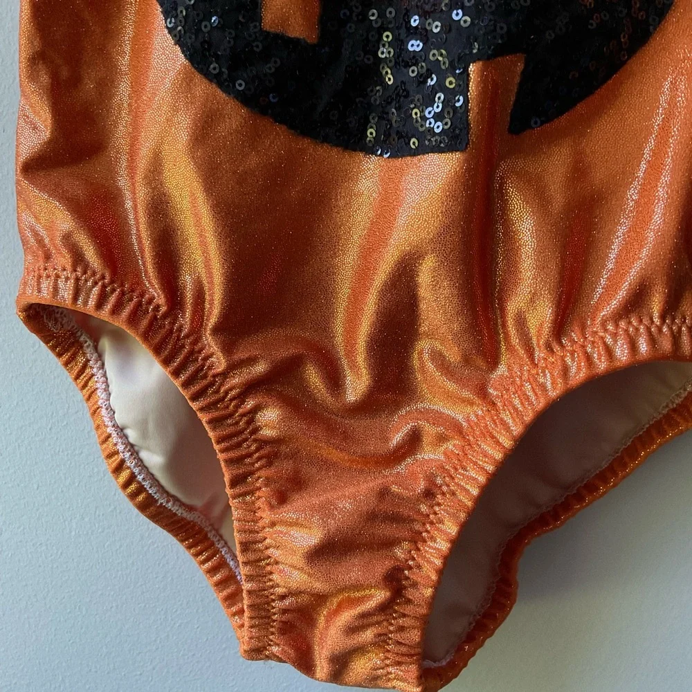 Etsy Pumpkin Dance Leotard
